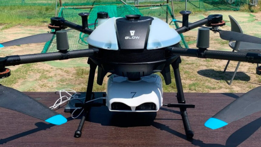 ドローンからの3D点群データのリアルタイム伝送に成功