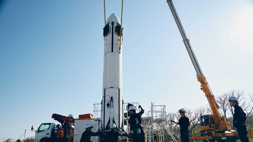 大樹町での実験の様子（2025年5月撮影）